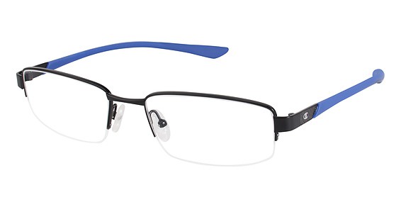 Champion 4008 Eyeglasses, C01 Black/Blue