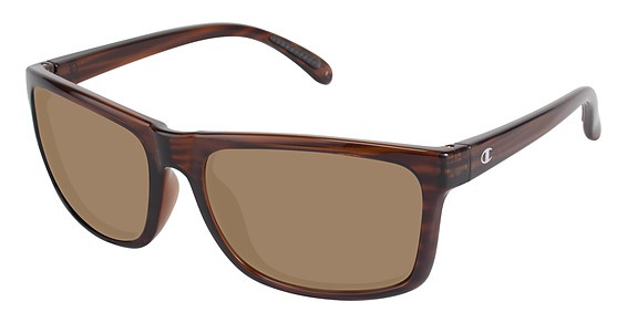 Champion 6008 Sunglasses, C02 Brown Tort (Brown)