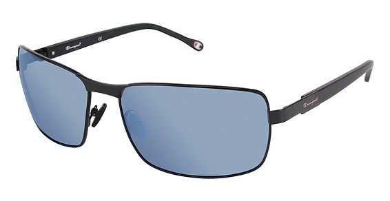 Champion 6003 Sunglasses, C03 Black (Blue Flash)