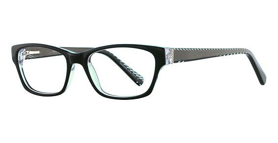 Avalon 8057 Eyeglasses, Black/Crystal