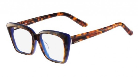 Valentino V2662 Eyeglasses, (219) HAVANA-BLUE