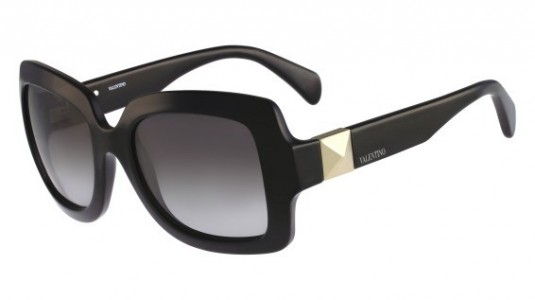 Valentino V714S Sunglasses, (001) BLACK