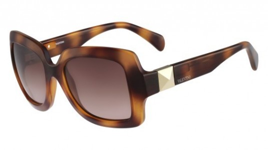 Valentino V714S Sunglasses, (214) HAVANA