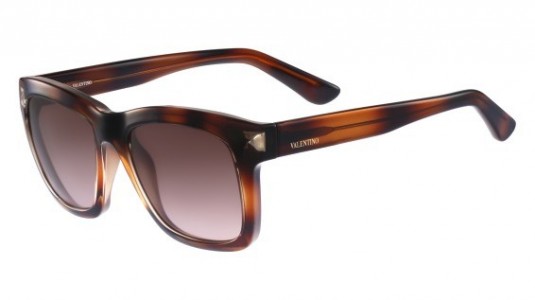 Valentino V725S Sunglasses, (214) HAVANA