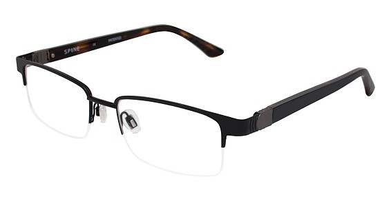 Spine SP6001 Eyeglasses, Black 001