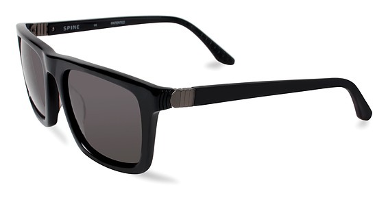 Spine SP3004 Sunglasses, Black 001