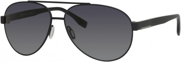 HUGO BOSS Black BOSS 0648/F/S Sunglasses, 010G Matte Black