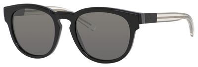 Dior Homme Blacktie 212S Sunglasses, 0LMW(JI) Black Gray Crystal