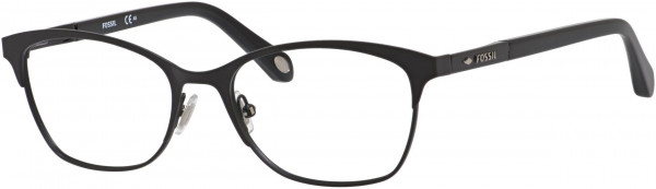 Fossil FOS 6059 Eyeglasses, 0IM6 Shiny Black