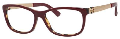 Gucci Gucci 3785 Eyeglasses, 0LVS(00) Burgundy Havana