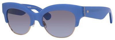 Kate Spade Nikki/S Sunglasses, 0QPO(BT) Blue