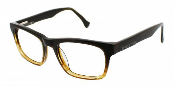 Marc Ecko AUXILIARY Eyeglasses, Brown Fade