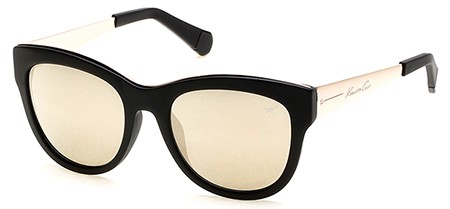 Kenneth Cole New York KC7195 Sunglasses, 02C - Matte Black / Smoke Mirror
