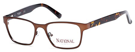 National by Marcolin NA-0346 Eyeglasses, 049 - Matte Dark Brown