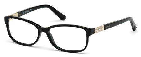 Swarovski FOXY Eyeglasses, 001 - Shiny Black