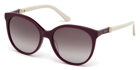 Tod's TO-0174 Sunglasses, 66T - Shiny Red / Gradient Bordeaux