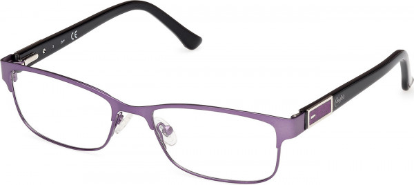 Candie's Eyes CA0130 Eyeglasses, 083 - Matte Violet / Shiny Black