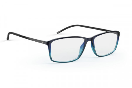 Silhouette SPX Illusion Full Rim 2893 Eyeglasses, 6123 Teal Black Gradient