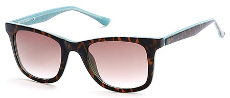 Candie's Eyes CA1007 Sunglasses, 56F - Havana/other / Gradient Brown