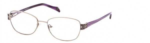 Laura Ashley Gail Eyeglasses, C4 - Gold/Plum