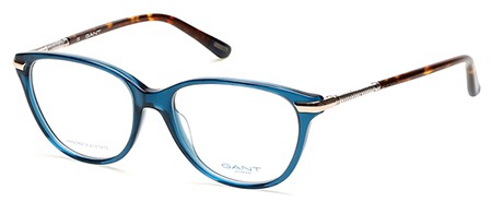 Gant GA4049 Eyeglasses, 090 - Shiny Blue