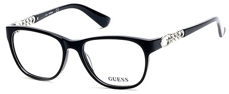 Guess GU-2559 Eyeglasses, 005 - Black/other
