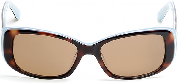 Guess GU7408 Sunglasses, 52E - Dark Havana / Brown