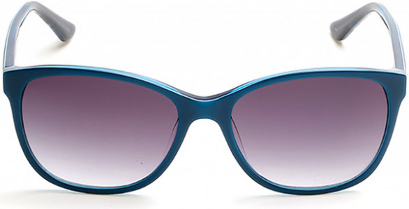 Guess GU7426 Sunglasses, 90B - Shiny Blue / Gradient Smoke