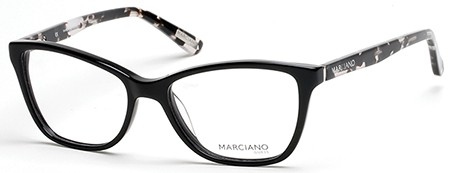 GUESS by Marciano GM0266 Eyeglasses, 001 - Shiny Black