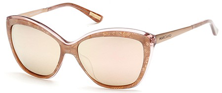 GUESS by Marciano GM-0738 Sunglasses, 74Z - Pink /other / Gradient Or Mirror Violet