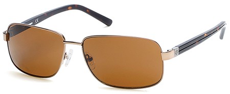 Harley-Davidson HD0908X Sunglasses, 48E - Shiny Dark Brown / Brown