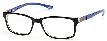 Skechers SE3169 Eyeglasses, 003 - Black/crystal