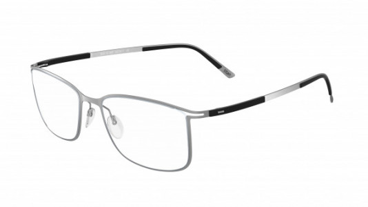 Silhouette Titan Contour Full Rim 4480 Eyeglasses, 6051 Silver / Black