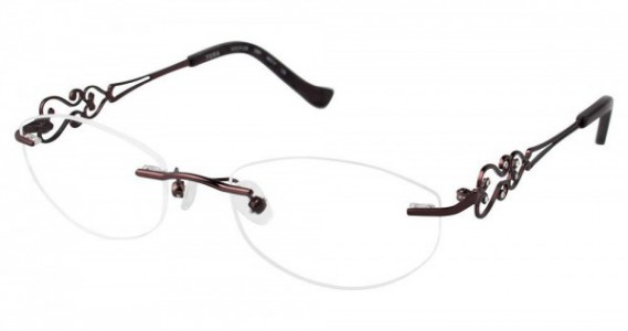 Tura R12B Eyeglasses, dark brown (DBR)