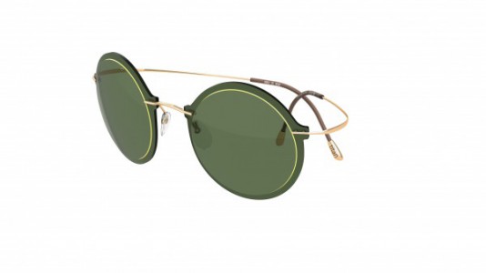 Silhouette Wes Gordon 9908 Sunglasses, 6050 gold