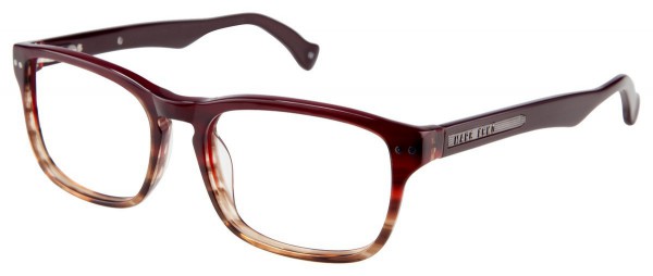 Marc Ecko CUT & SEW GRIDLOCK Eyeglasses, Merlot Fade