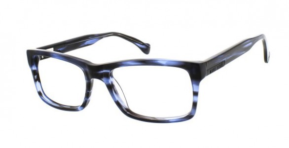 Marc Ecko CUT & SEW INTENT Eyeglasses, Blue Horn