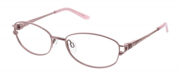 Puriti Titanium W15 Eyeglasses, Rose