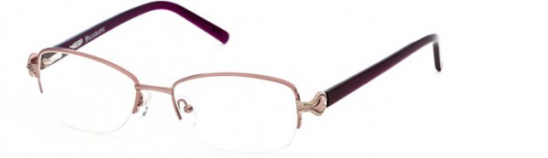 Calligraphy F-366 Eyeglasses, Col3 - Light Pink