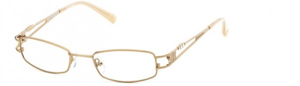 Calligraphy F-394 Eyeglasses, Col1 - Gold