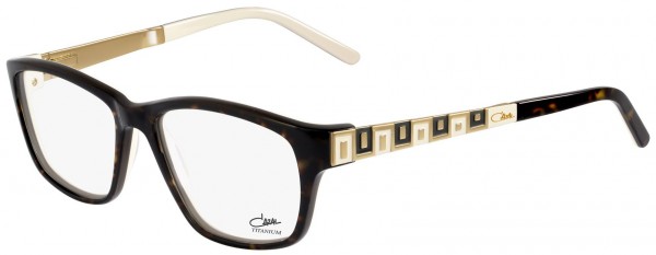 Cazal Cazal 3037 Eyeglasses, 002 Demi Amber-Cream-Gold