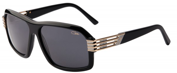 Cazal Cazal 8023 Eyeglasses, 001 Shiny Black-Gold-Silver