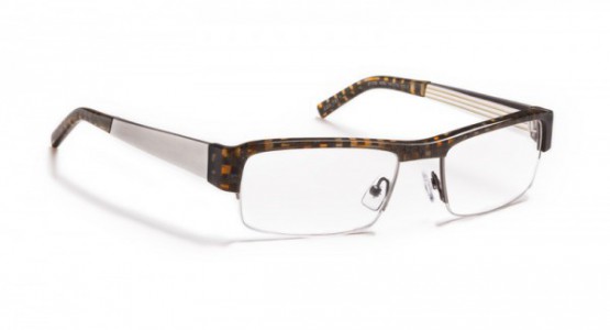 J.F. Rey JF1209 Eyeglasses, Classic checks-brown / Aluminium-gilded (4050)