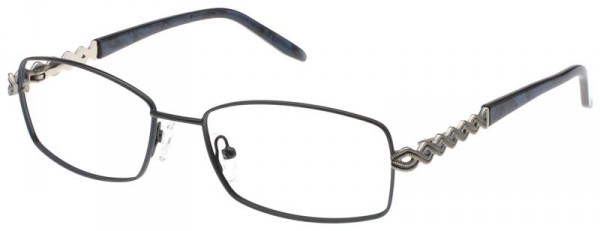 Exces Exces Princess 123 Eyeglasses, BROWN-GOLD (501)