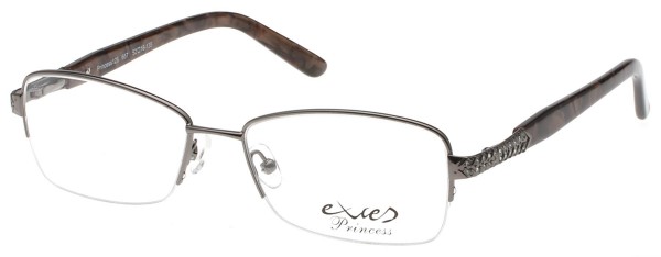 Exces Exces Princess 126 Eyeglasses, SILVER-BROWN-GREY (667)