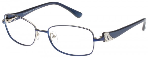 Exces Exces Princess 132 Eyeglasses, SILVER-BLUE (470)