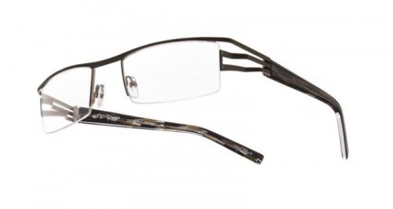 J.F. Rey JF2402 Eyeglasses, Khaki-dark grey / Black & Khaki Pattern (4005)