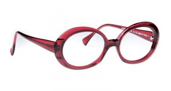 J.F. Rey JFLOUISIANE Eyeglasses, Crystal Red (3535)
