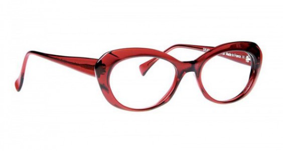 J.F. Rey JFSYLVIA Eyeglasses, Crystal Red (3535)