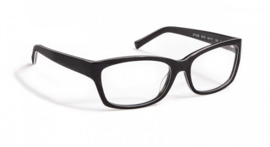 J.F. Rey JF1235 Eyeglasses, Black- cream filet (0010)
